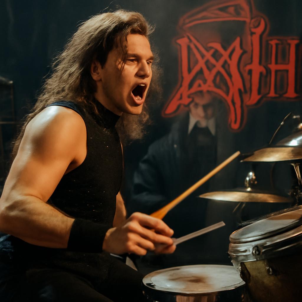 Tosh Peterson mostra sua versatilidade e paixão pelo metal em performance inédita de 'Crystal Mountain'