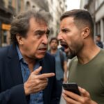 Humorista relembra episódio tenso com o ícone pop após esperar cinco dias por um breve cumprimento