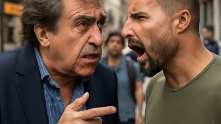 Humorista relembra episódio tenso com o ícone pop após esperar cinco dias por um breve cumprimento