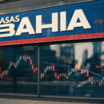 Papéis da Casas Bahia tombaram mais de 10% e ampliaram perdas no mês e no ano; entenda o que pressiona a varejista.