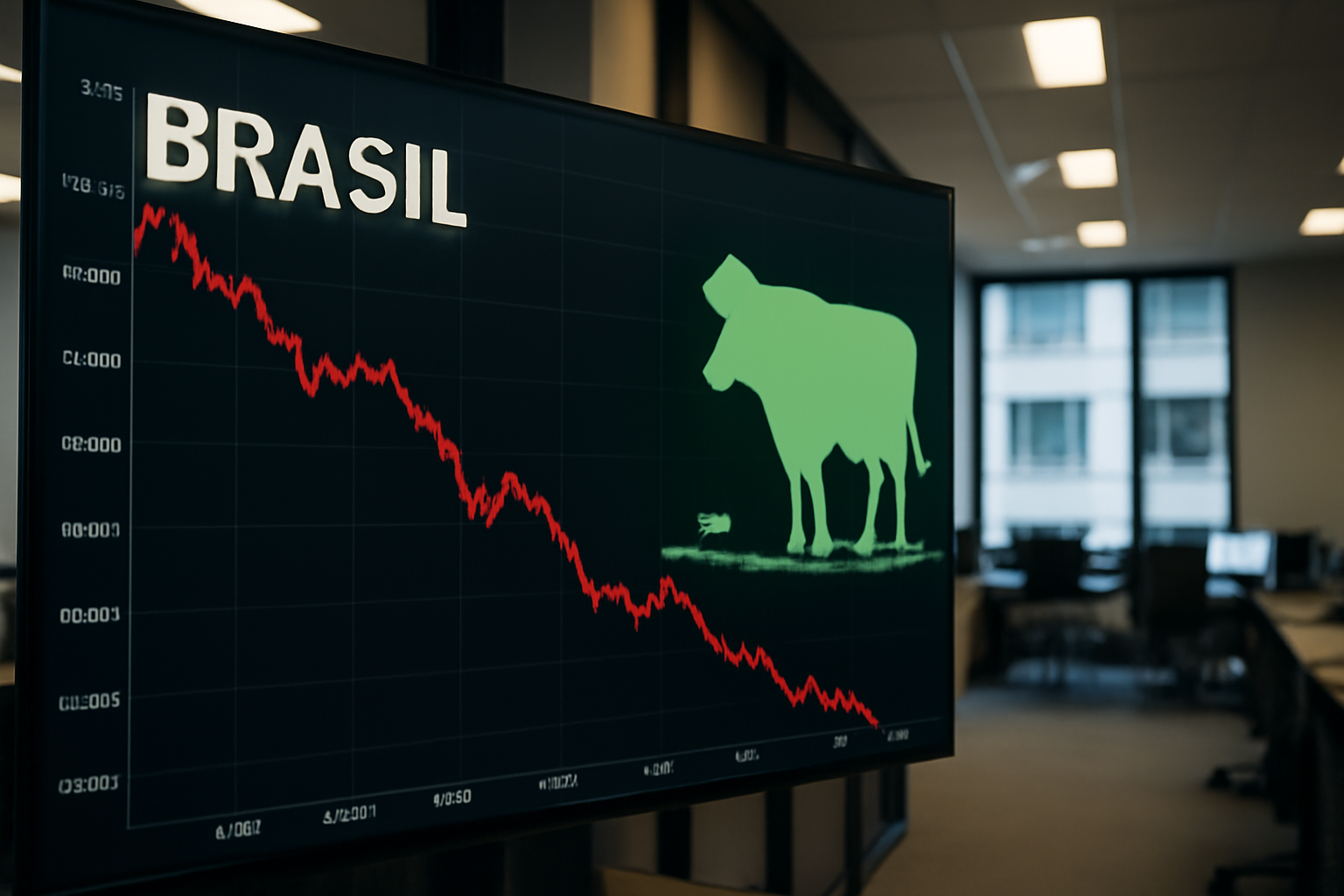 A ação da Minerva entrou no radar do Google Trends após rebaixamento de recomendação e queda forte na Bolsa; entenda o cenário.