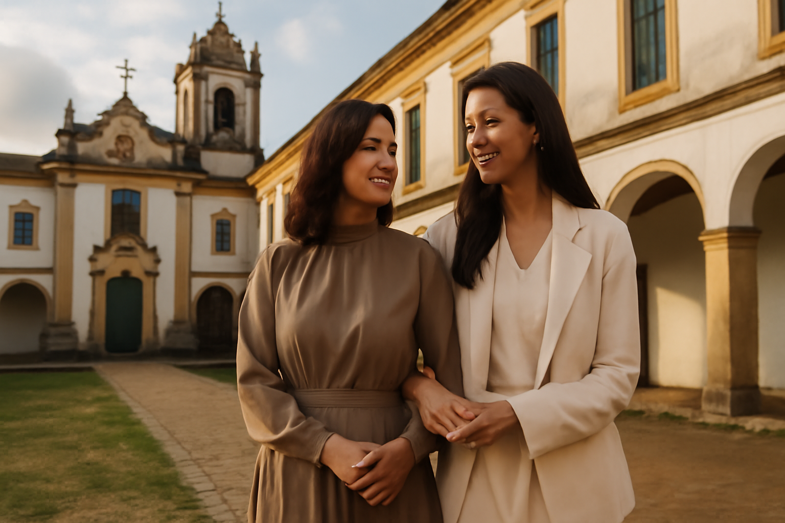 História de duas mulheres que se conheceram no convento, deixaram a vida religiosa e hoje estão casadas mobiliza o Brasil. Entenda.