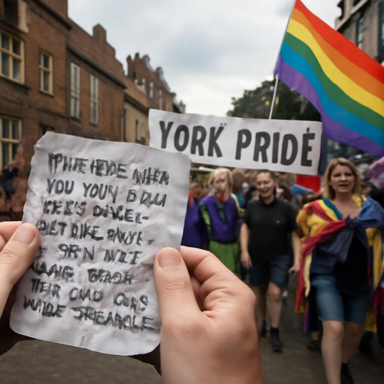 Organizadores denunciam ameaça e reafirmam luta por visibilidade e respeito LGBTQIA+ em York, Inglaterra