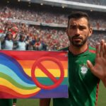 FMF lança campanha contra grito homofóbico: 'La ola sí, el grito no' 13 Apoie a seleção mexicana com respeito e celebre a paixão sem discriminação nos estádios