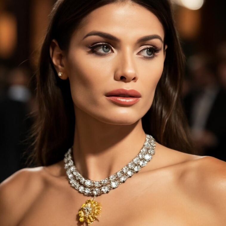 Supermodelo resgata joia icônica da Chopard em baile beneficente em Cannes