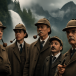 Fãs recriaram a “morte” de Sherlock Holmes nas cataratas de Reichenbach, e o clássico voltou a bombar no Brasil. Entenda o motivo.