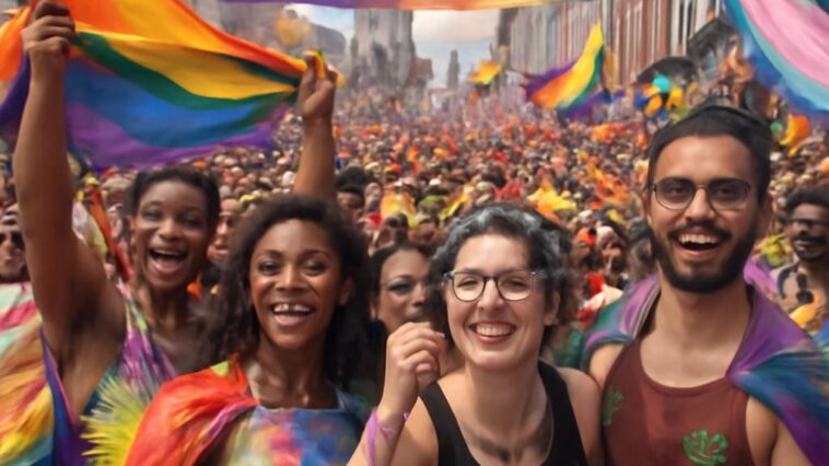 Mais de 6 mil pessoas tomam as ruas em um dos maiores eventos LGBTQIA+ do Reino Unido