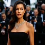 Modelo brasileira chamou atenção no amfAR Cannes com um diamante histórico da Chopard. Saiba por que o nome dela disparou nas buscas.