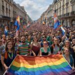 Cerca de 2 mil pessoas se unem para festejar e defender direitos LGBTQIA+ em meio a preocupações políticas