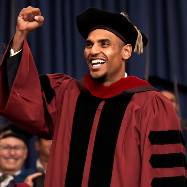 Chris Brown recebe doutorado honorário e celebra nova conquista 1 Ex-namorado polêmico de Rihanna ganha título em Artes Visuais e Performáticas e compartilha emoção nas redes