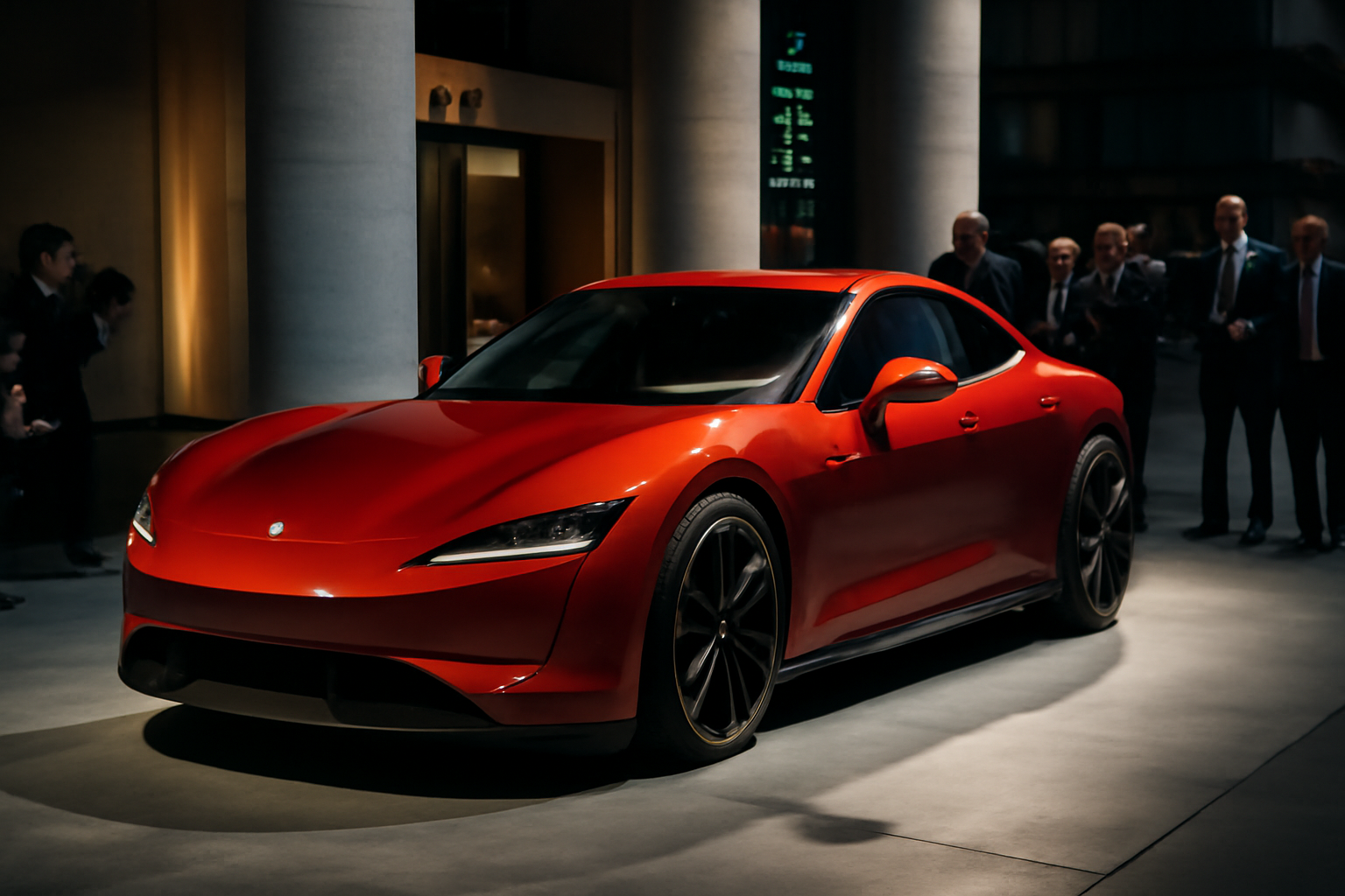 Novo Luce, primeiro carro 100% elétrico da Ferrari, estreou em Roma e fez o mercado reagir mal. Entenda o que pesou.