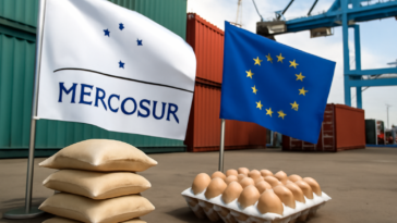 País vizinho esgotou cotas agrícolas com a UE ao lado do Uruguai e acendeu alerta no agro brasileiro; entenda o que mudou