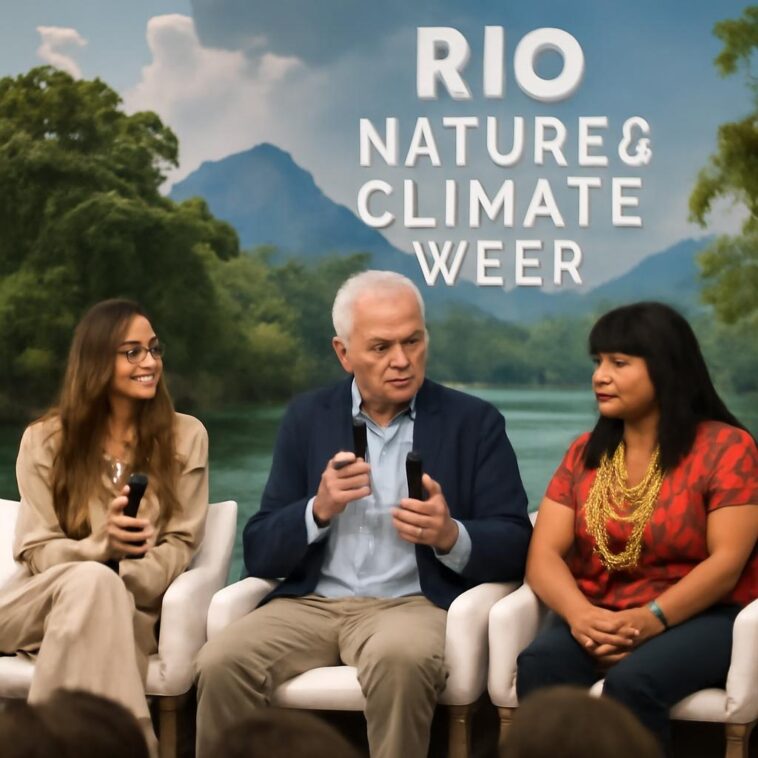 Rio Nature & Climate Week reúne Anitta, Carlos Nobre e Sonia Guajajara 1 Evento gratuito no Rio discute clima, natureza e justiça social com lideranças e cultura pop