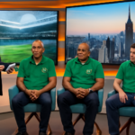 Apresentador do sportv contou por que comentaristas vindos do campo chegam desconfiados à TV. Entenda o que ele disse.