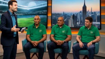 Apresentador do sportv contou por que comentaristas vindos do campo chegam desconfiados à TV. Entenda o que ele disse.
