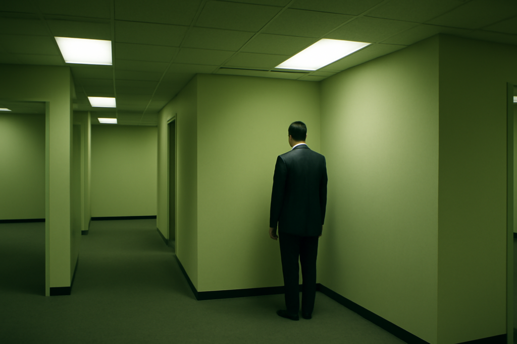 Backroom — Por Que Backrooms Virou Assunto - A Capa