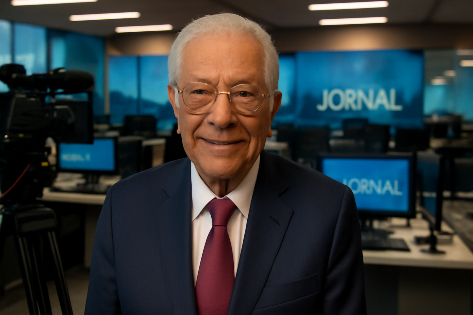 Jornalista diz que não pensa em se aposentar e estreia novo formato no SBT News nesta segunda, 1º. Entenda por que o nome viralizou.